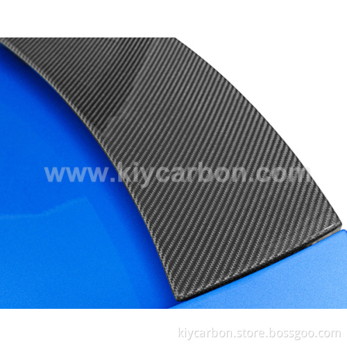 Car Parts Rear Spoiler Real Carbon Fiber